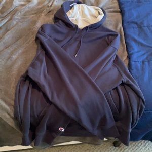 Navy Champion hoodie size XL